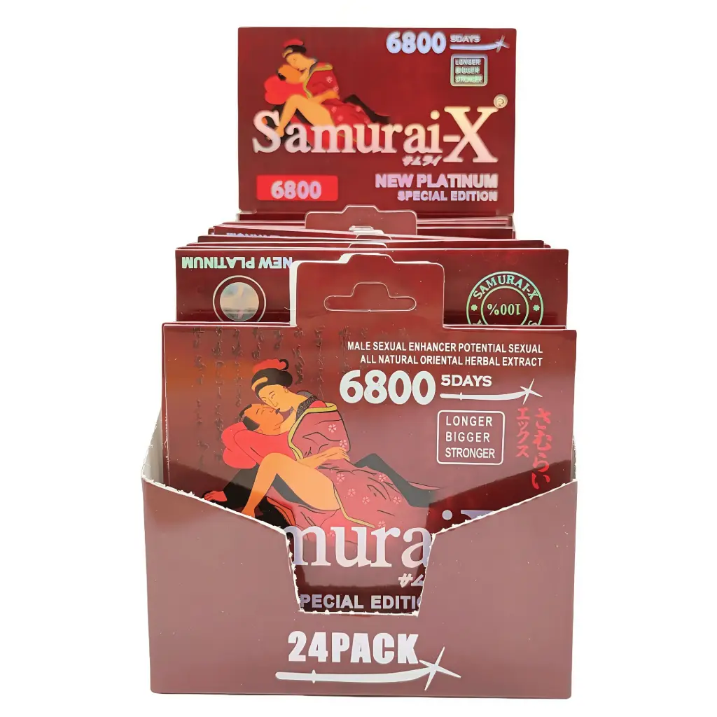 Samurai X New Special Edition 1350mg Capsule x 24