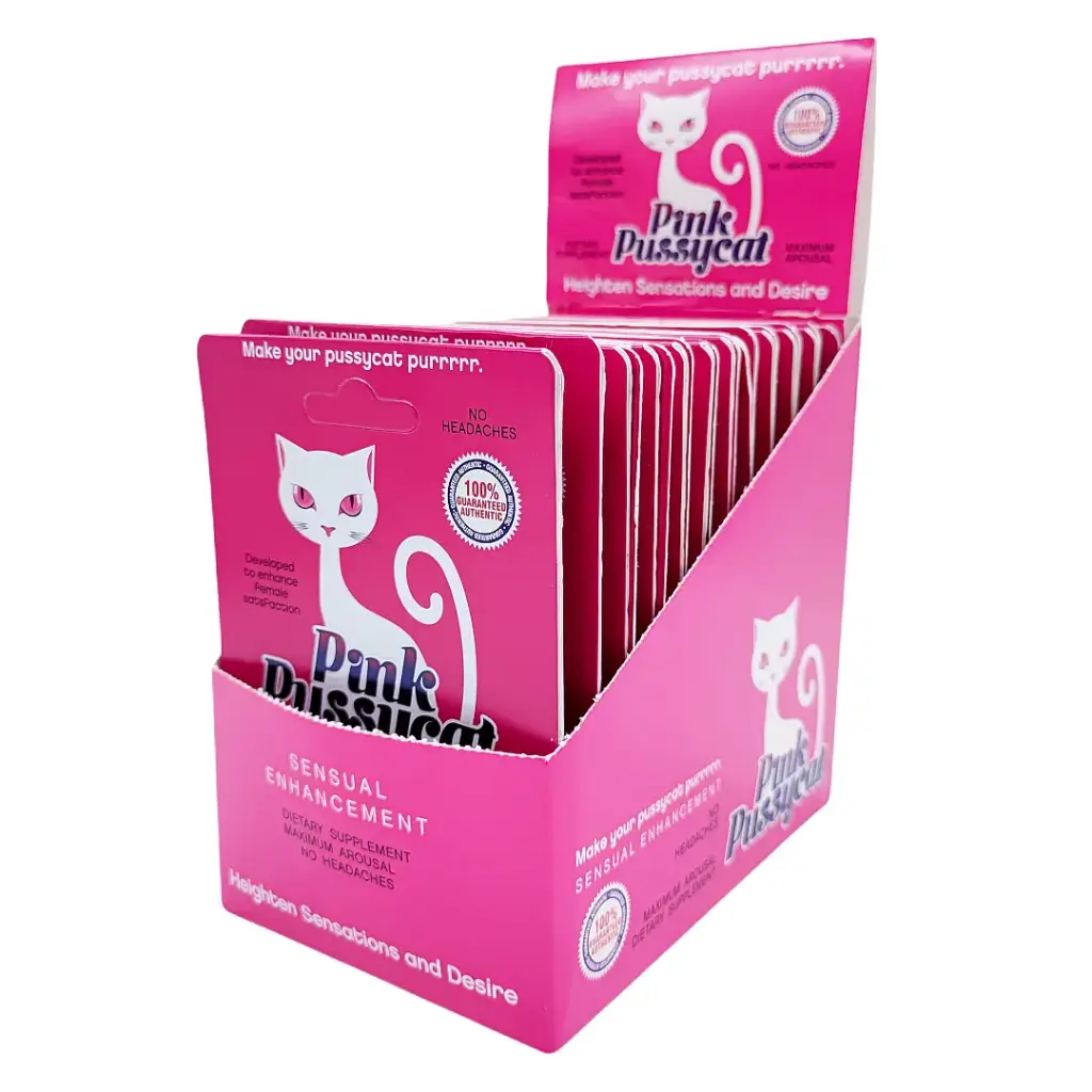 Pink PussyCat 800mg Capsule x 24 (for Female)