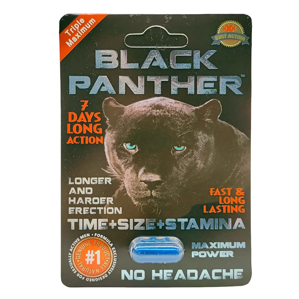 Black Panther 750mg Capsule