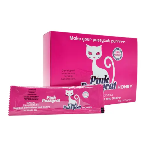Pink PussyCat Honey 20g x 12 Pouches (for Female)