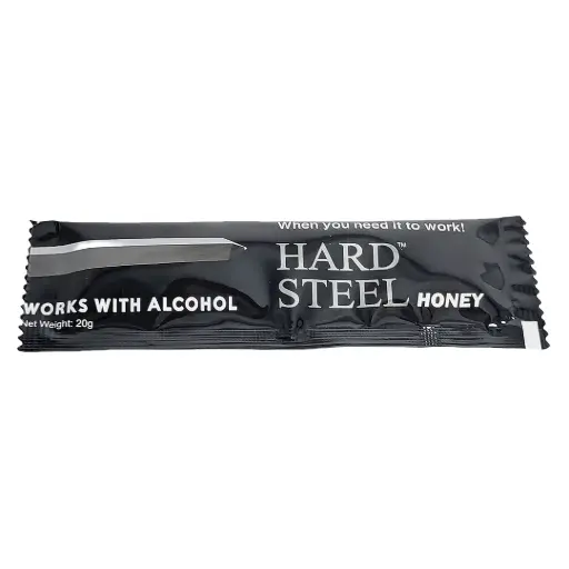 Hard Steel Honey 20g Pouch (Works with Alcohol)