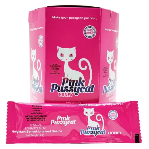 Pink PussyCat Honey 20g x 24 Pouches (for Female)