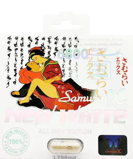 Samurai X New White 1750mg Capsule 
