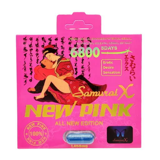 Samurai X New Pink 1450mg Capsule (for Female)