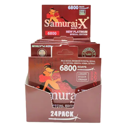 Samurai X New Special Edition 1350mg Capsule x 24