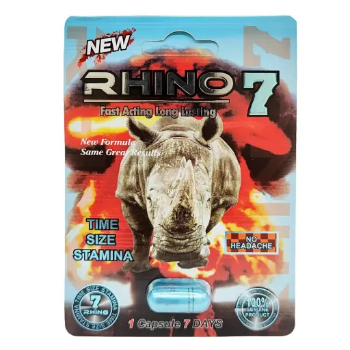 Rhino 7 Blue 800mg Capsule