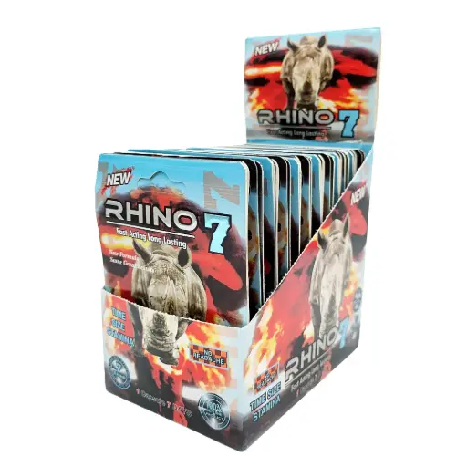 Rhino 7 Blue 800mg Capsule x 24