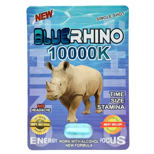 Rhino Blue 960mg Capsule